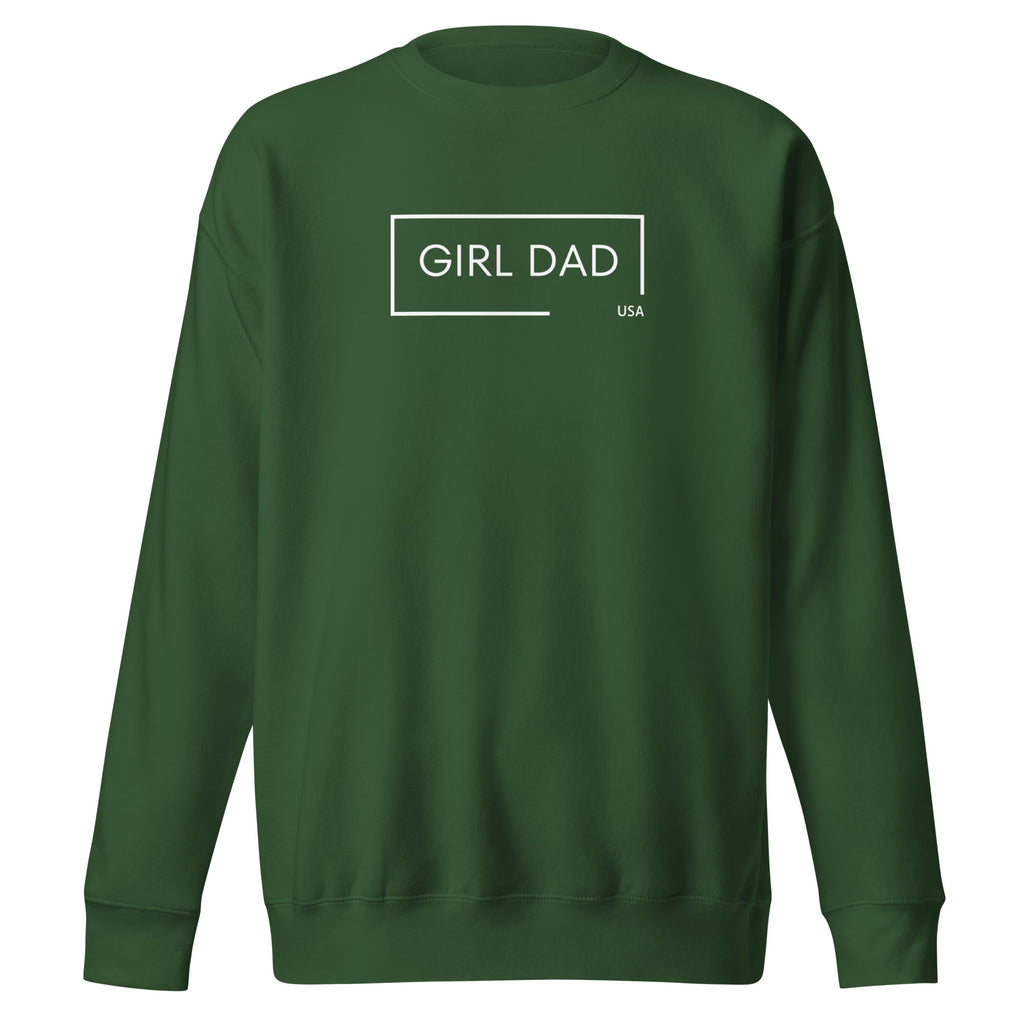 Girl Dad USA - Premium Sweatshirt - Girl Dad USA