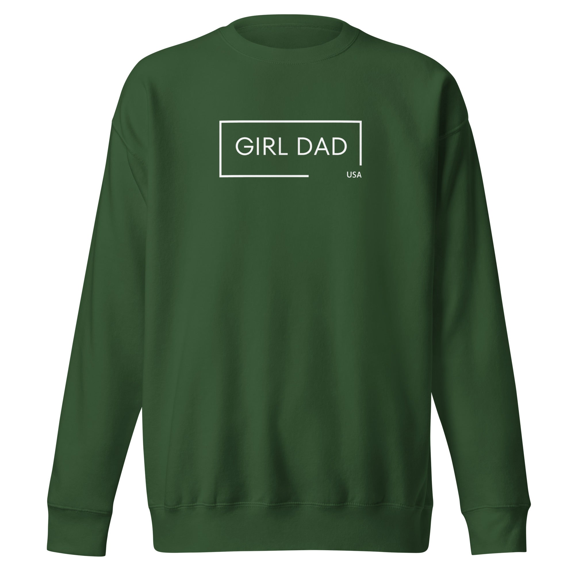 Girl Dad USA - Premium Sweatshirt - Girl Dad USA
