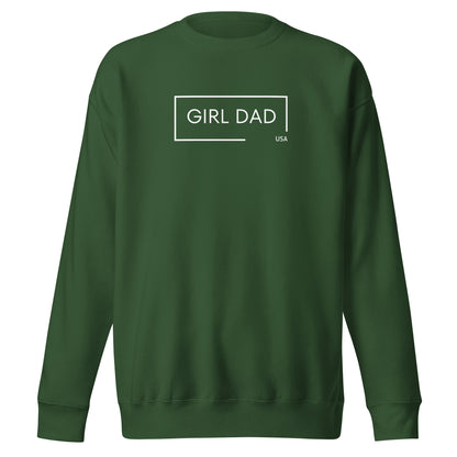 Girl Dad USA - Premium Sweatshirt - Girl Dad USA