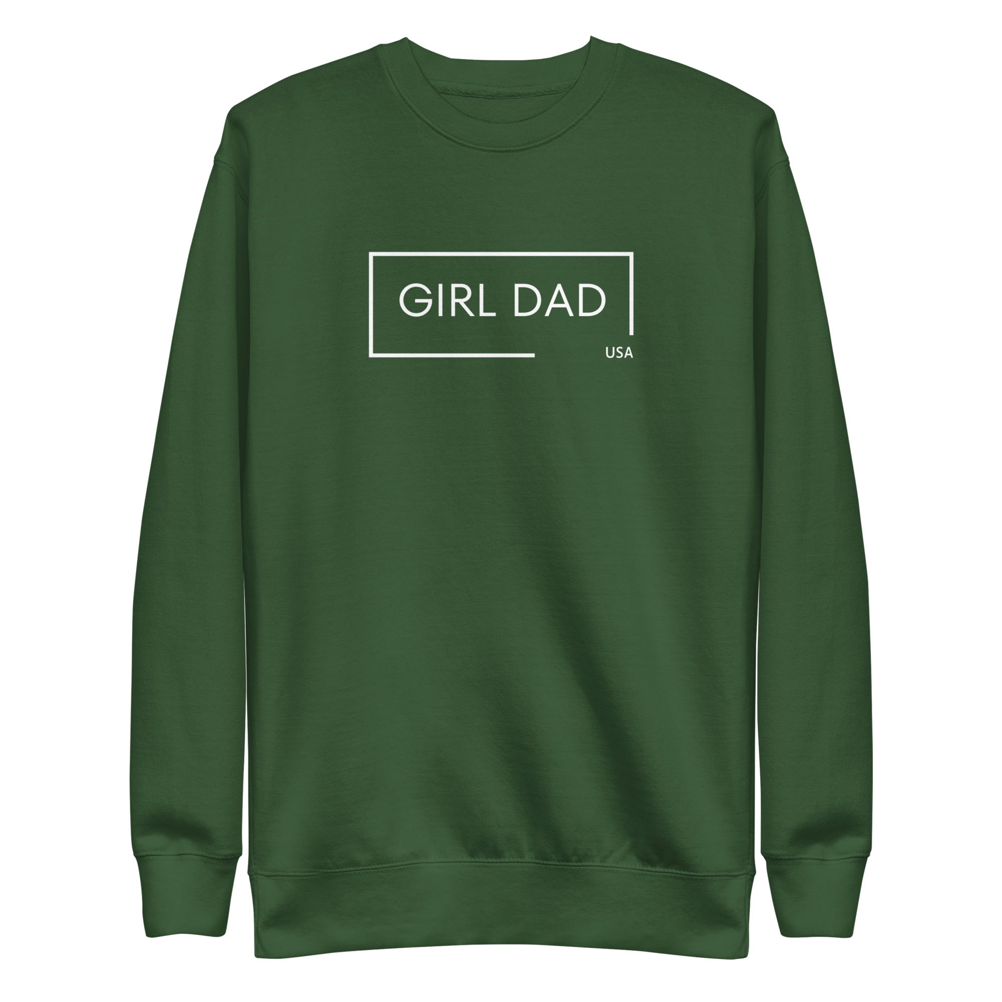 Girl Dad USA - Premium Sweatshirt - Girl Dad USA