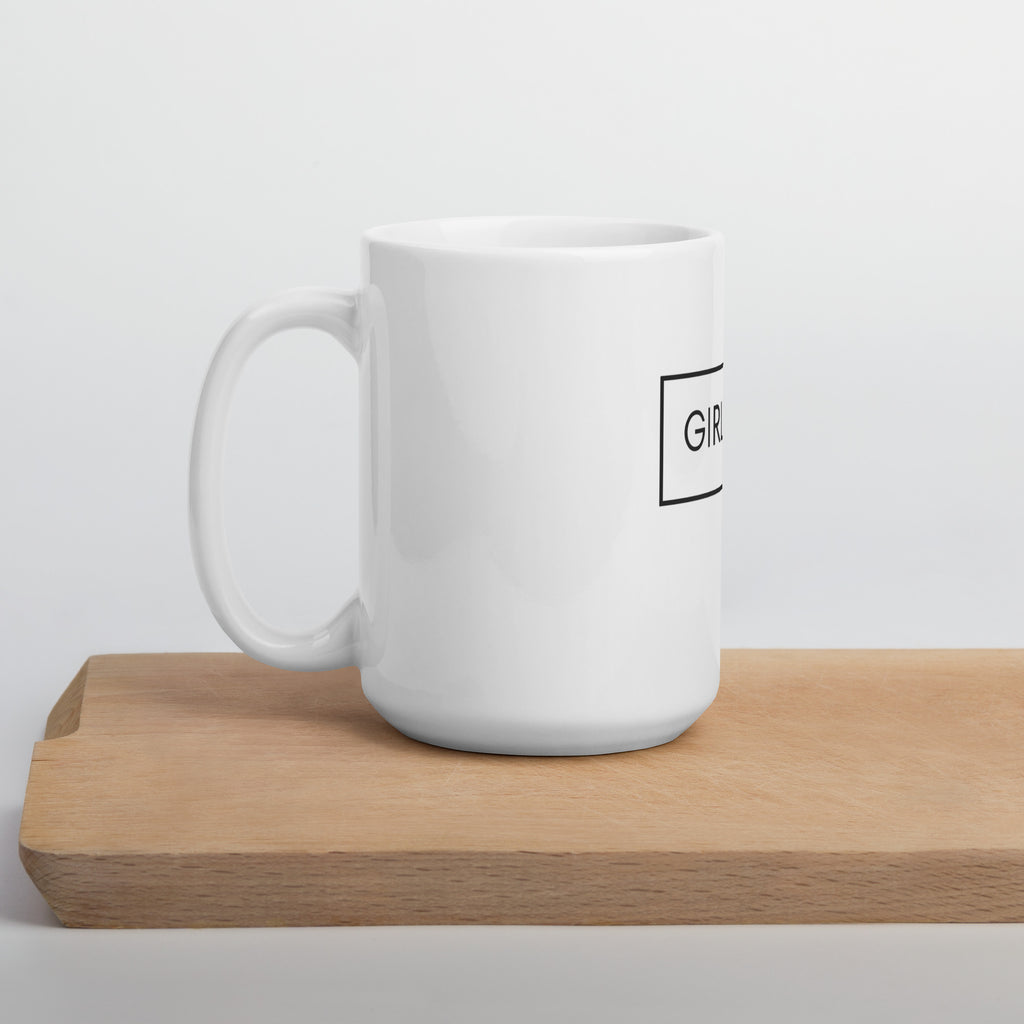 Girl Dad USA - White Glossy Mug - Girl Dad USA