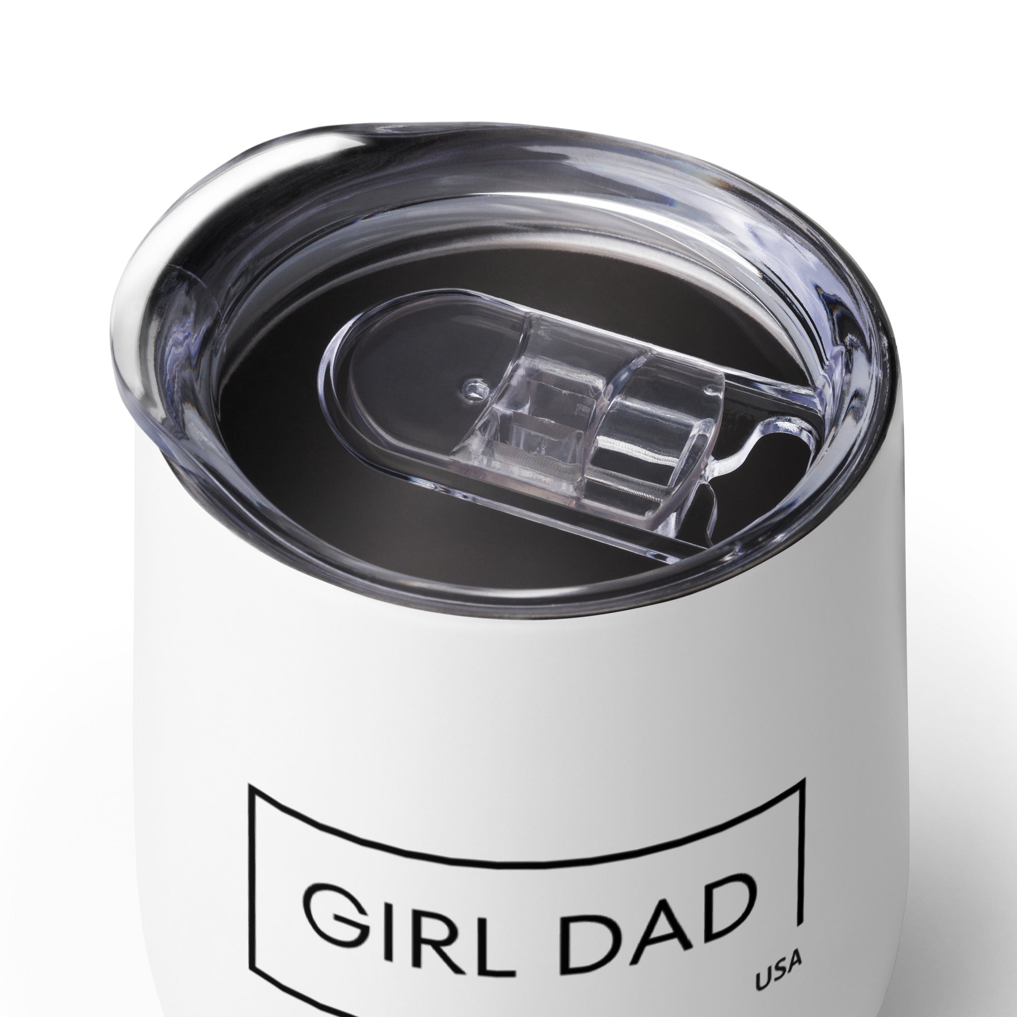 Girl Dad USA - Wine Tumbler - Girl Dad USA